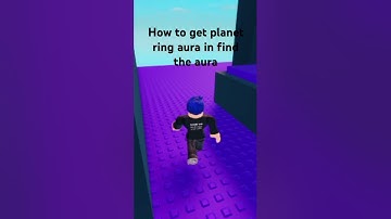 how to get planet ring aura in find the aura