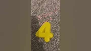 the number 4 from 36 days of type