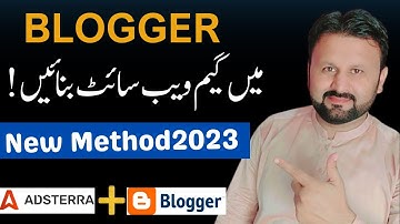How To Create a Professional Gaming Website For (FREE) In Blogger 2023| kashif Mehmood