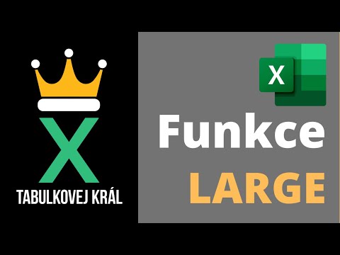Funkce LARGE – Zjistěte první 3 nejvyšší hodnoty | Excel 365 Tutorial