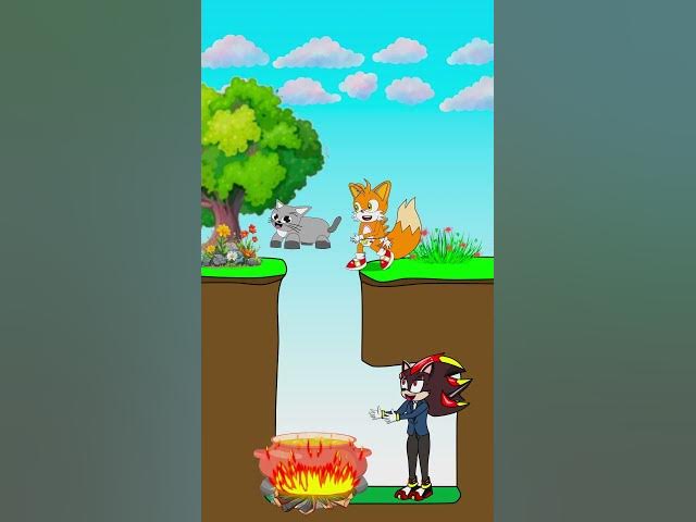 Outline Video Sonic and Amy funny past!!! #cartoon #animation #memes #sonic #soniccartoon #funny
