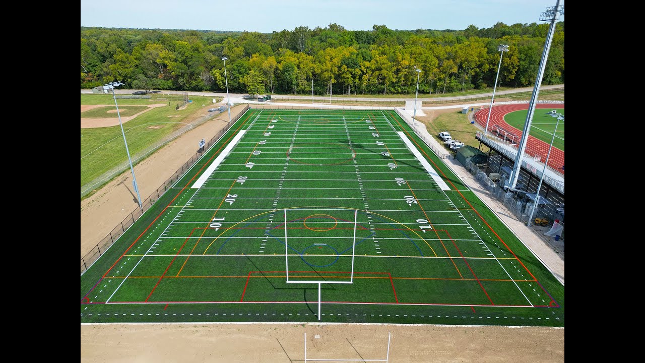 New Turf Field at Thomas Worthington High School