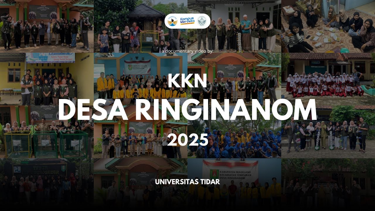VIDEO DOKUMENTER | KKN UNIVERSITAS TIDAR 2025 | DESA RINGINANOM
