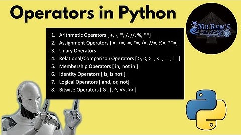 #8 Python Operators: The Ultimate Guide | Operators in Python | Python Tutorial