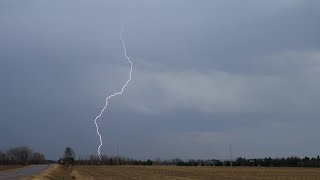 Lightning, Cloud to Ground and Cloud To Cloud, Barron County, WI