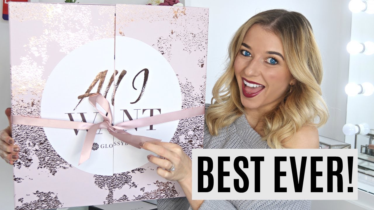 GLOSSYBOX ADVENT CALENDAR 2018 | *BEST ONE EVER!!*