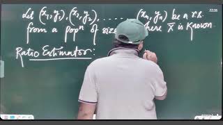 Proof that the Ratio Estimator is Biased | Sampling Theory | Dr. Danish Ali Sir's Classes