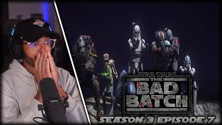 Star Wars The Bad Batch: Season 3 Episode 7 Reaction! - Extraction