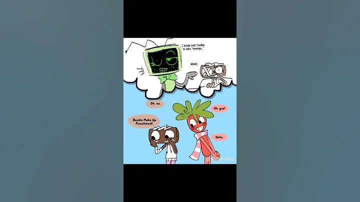 Dandys World Comic Dub ! / Fruitcake comic / Sprout x Cosmo / #dandysworld #comic #comicdub