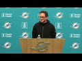 Coach Mike McDaniel meets with the media | Miami Dolphins