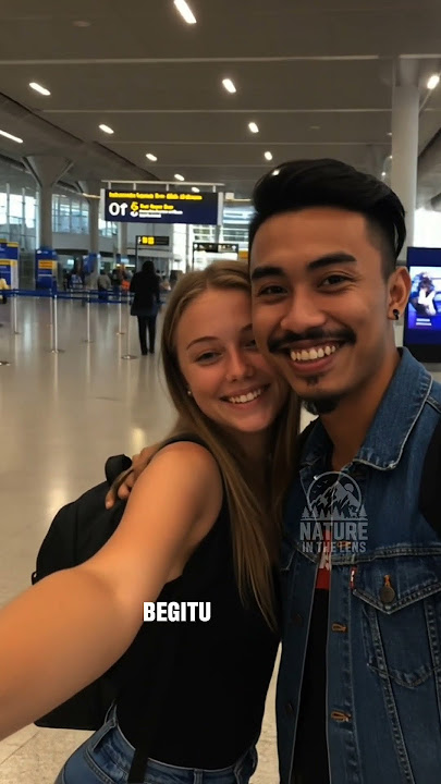 Cewek Bule Ini Datang Diam-Diam ke Indonesia, Endingnya Bikin Meleleh! #shorts #aiart