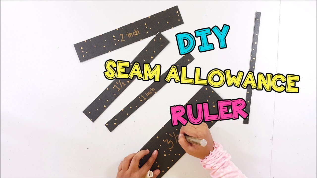 Seam Allowance Ruler