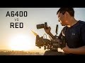 Sony a6400 4k mirrorless vs red digital cinema camera