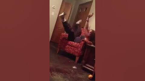 Caroline Jay does a dance