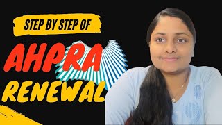 How to renew your AHPRA REGISTRATION | AUSTRALIAN REGISTRATION | AUSTRALIAN NURSE'S REGISTRATION