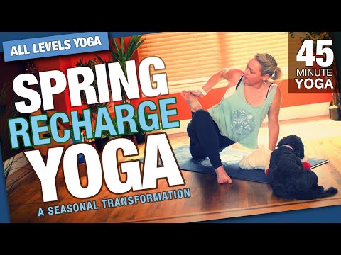 Spring Recharge Yoga Class, a free yoga class with Erin Sampson