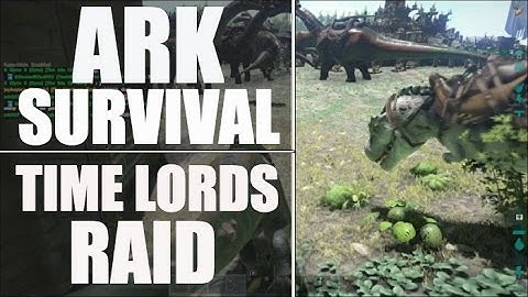Ark Survival Raid - Time Lords Raid, Official PVP Server (Xbox One)