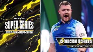 WELCOME SERIES 15! 🥳🎯 | Darts Highlights | Week 1 Group A Session 1