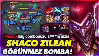 EN KANSER SHACO OYNANIŞ !! %100 LOSE MAÇI TAŞIDIM !! 5 ASSASİNE KARŞI SHACO !! | Ogün Demirci