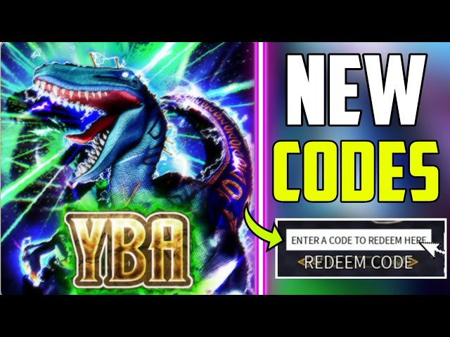 Code YBA (Your Bizarre Adventure) update 1.54 mới 15/12/2023