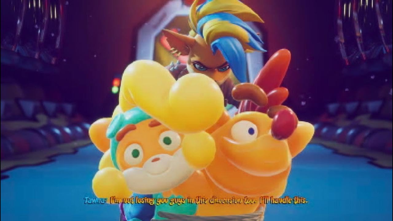 Crash Bandicoot 4 It's About Time (PS5) Cutscenes With Floater Skins