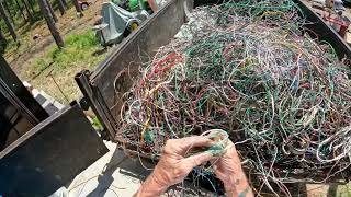 Copper Wire Recycling Honey Hole. How I got It all...