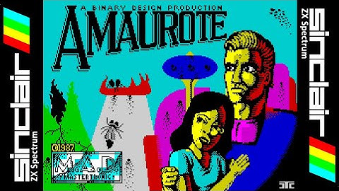 AMAUROTE 128K (1987) Walkthrough, ZX Spectrum