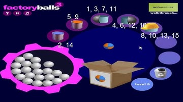 Factory Balls 3 Walkthrough - Levels 1-10