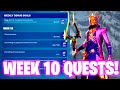 How To Complete Week 10 Quests in Fortnite - All Week 10 Challenges Fortnite Chapter 5 Season 2