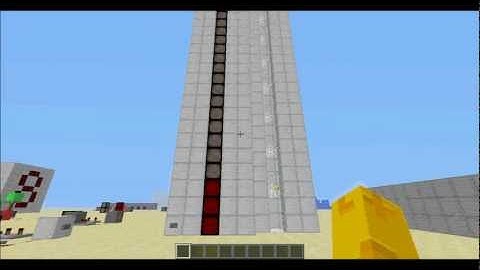 Minecraft - Visual Redstone Timer Using Cobwebs (5 Min Approx)