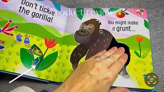 Don't Tickle the Tiger! (Touchy-Feely Sound Books): Interactive Touch And Feel Sensory Book with Roa