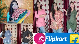 Flipkart Kurti Haul | Shree Kurti Haul | Flipkart Short kurti | Flipkart Kurti Haul under 600