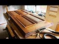 Изготовление входной утепленной двери из массива сапели / How to make a door