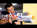 NERF WAR | FRIEND FREAK-OUT FIREFIGHT! (Aaron Vs Josh)