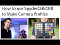 Datacolor SpyderCHECKR to Calibrate a Colors and Create Custom Profiles in Lightroom