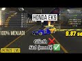 Cara setting gearbox honda ek9 (627hp)-{car parking multiplayer malaysia}.