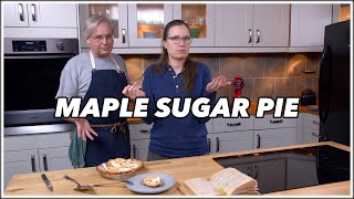 1915 Maple Sugar Pie Recipe  Old Cookbook Show