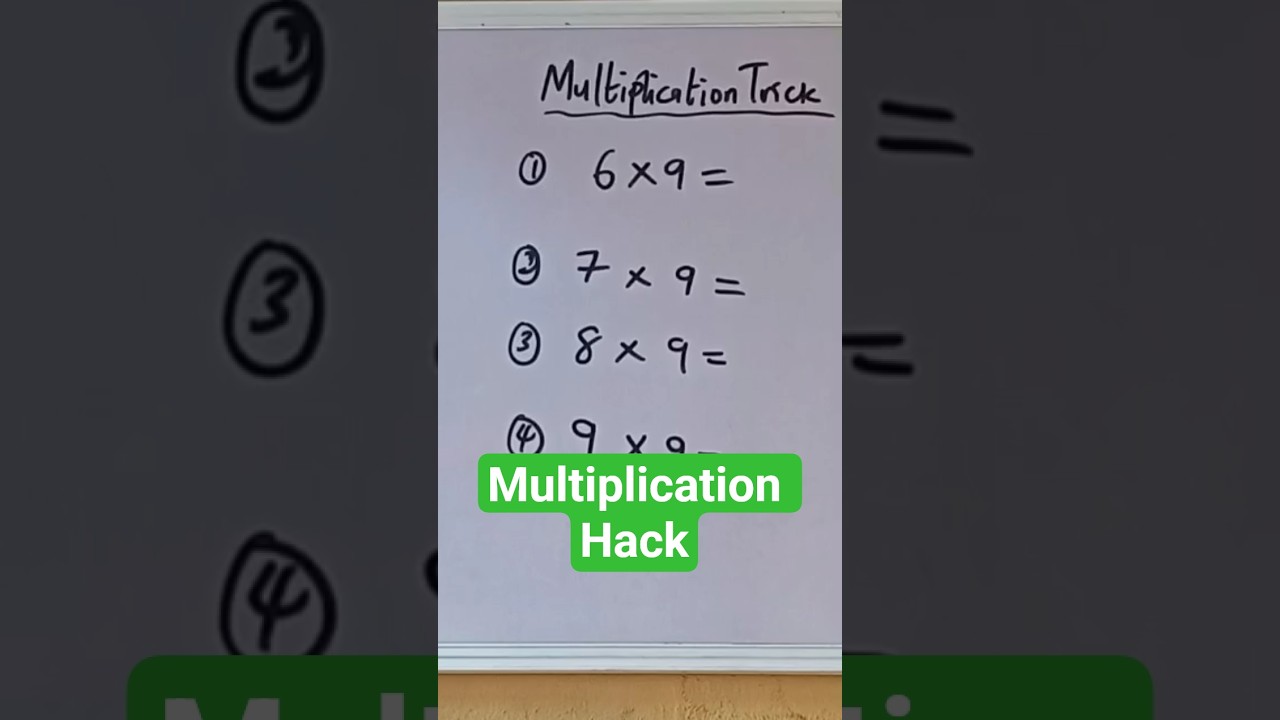 Лайфхак по умножению 