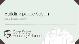Beyond the Public Hearing - Bringing More Voices Into Your City's Housing Conversation