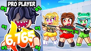 I Pretended To Be A Pro Player In Roblox Rivals