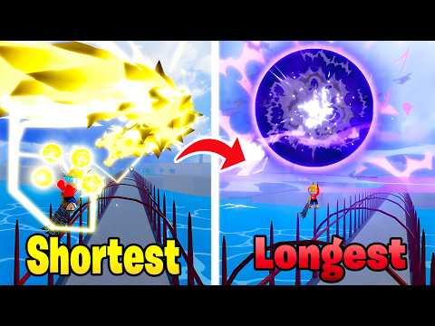 Shortest To Longest Fruit Attacks In Blox Fruits