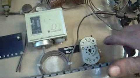 Control Panel From Large Semi-Hermetic Refrigerant Compressor