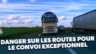 Un convoi de 124 tonnes sur les petites routes départementales !