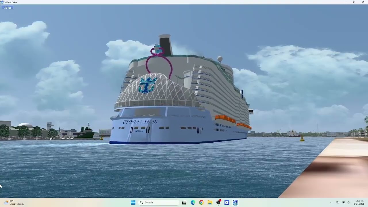 Utopia of the Seas Arriving & Leaving Port Everglades for Medical Emergency in VSNG (part 1)