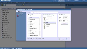 Stats points on TIM Enterprise Call Logging Display Boards