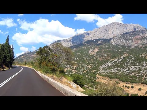 Road Athens- Arachova