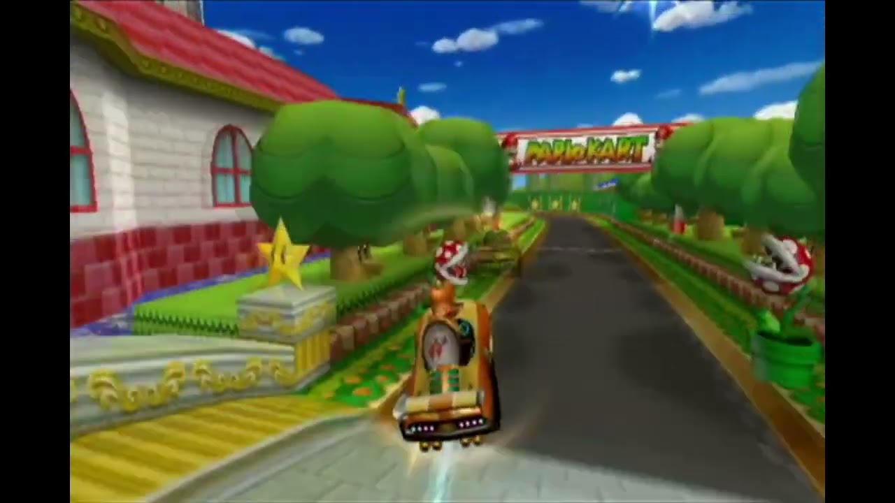 (Mario Kart Wii) GCN Mario Circuit, Kart 3lap in 
