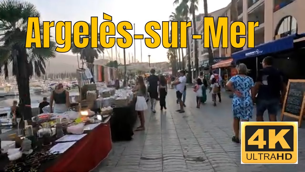Argelès-sur-Mer- Walking Tour - Driving- French region