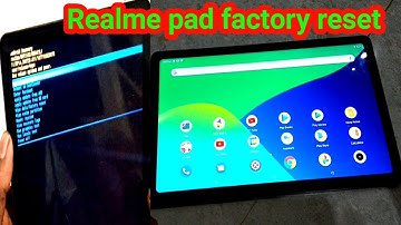 Realme rmp2102 pattern unlock ll Realme pad factory reset