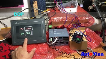 Truyền thông Modbus PLC Siemens S7-1200 với đồng hồ nhiệt Delta DTK